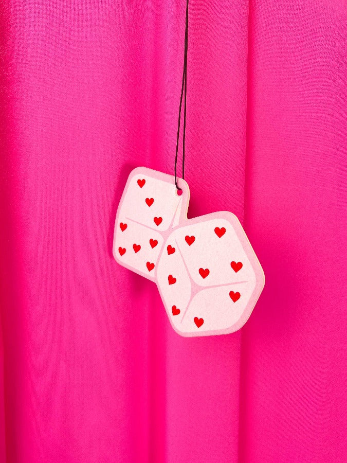 A Shop of Things Accessories Heart Dice Air Freshener