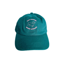 Party Mountain Paper co. Accessories Less Meanies, More Weenies Baseball Dad Hat