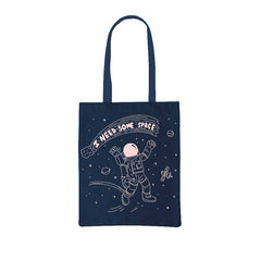 Party Mountain Paper co. Accessories Navy Space Organic Cotton Tote