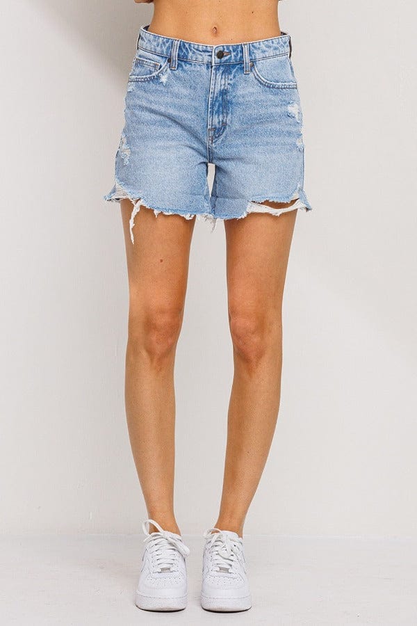 Jelly Jeans Bottoms High Rise Distressed Shorts