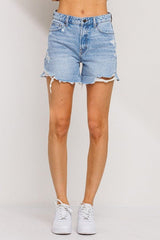 Jelly Jeans Bottoms High Rise Distressed Shorts