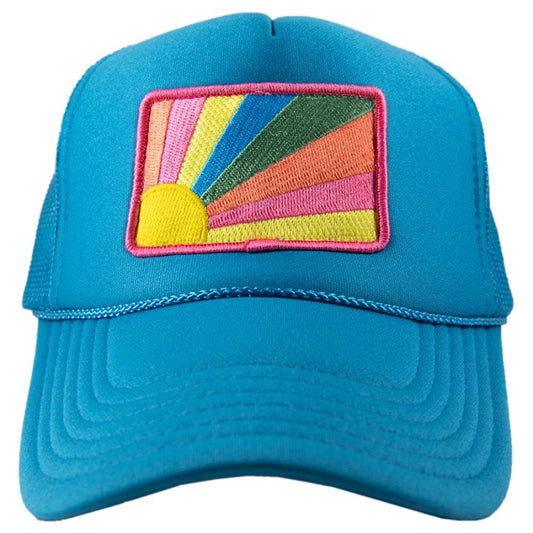 Sunshine Patch Foam Trucker Hat