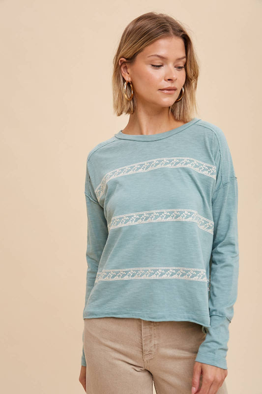 Embroidered Top