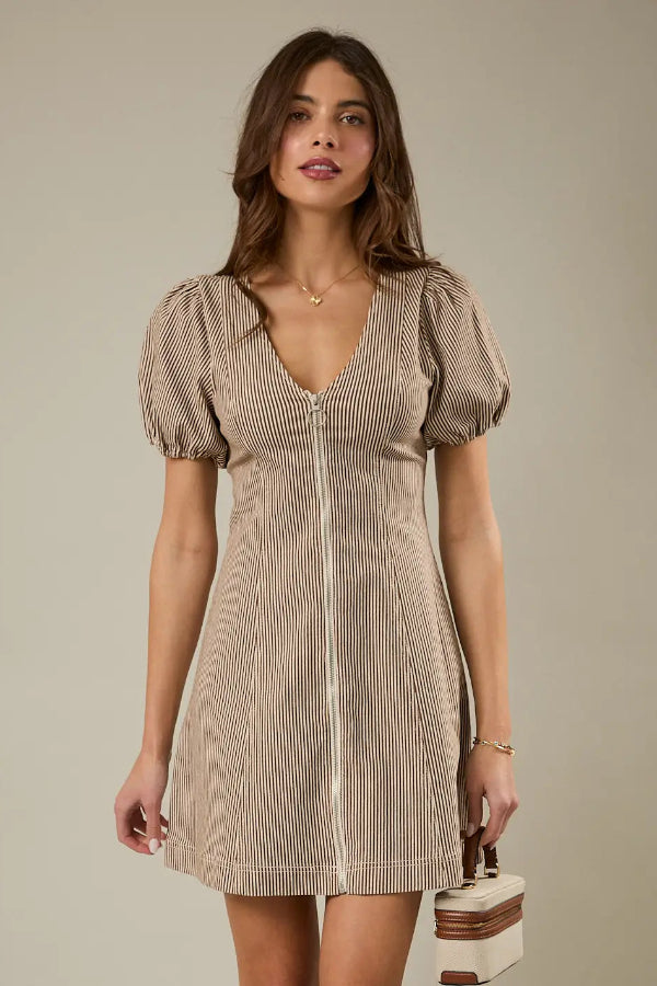 Zip Front Dress - Shop Ravel