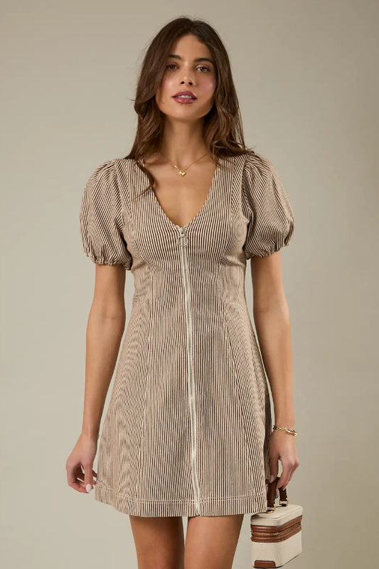 Zip Front Dress - Shop Ravel