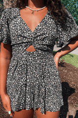 Pine Apparel Dress Feeling Floral Romper