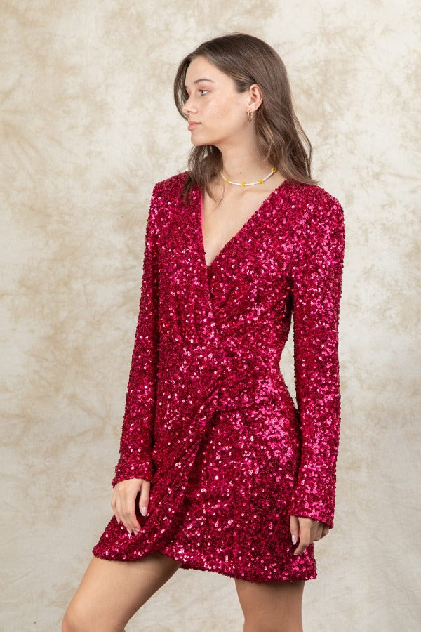 Very J Dress Raspberry Razzle Dress
