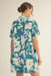 Tropical Floral Shirt Dress - Shop Ravel