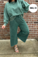 Keep It Comfy Sweatpants- Dark Green