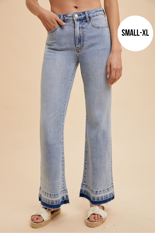 Anna Wide Flare Jeans