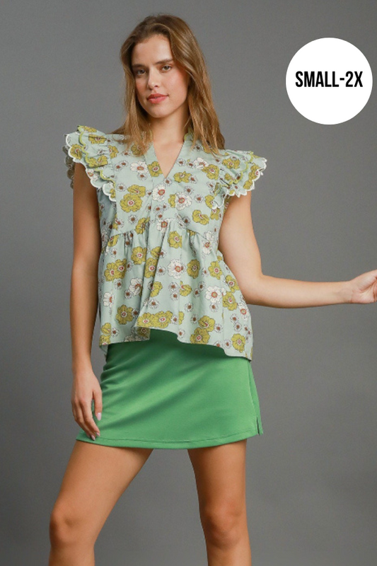 Scalloped Top