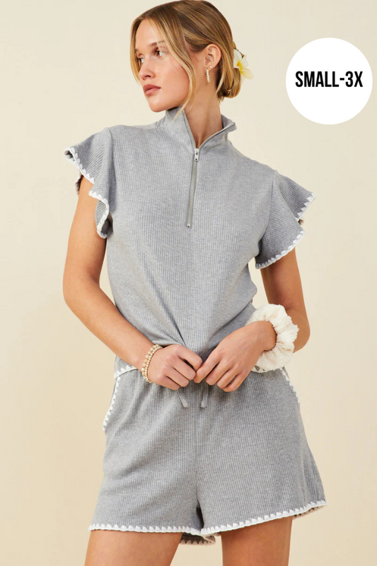Ribbed Moment Set- Top