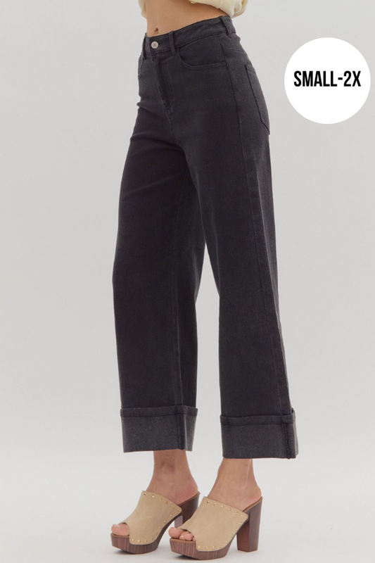 Cuffed Bottom Pants