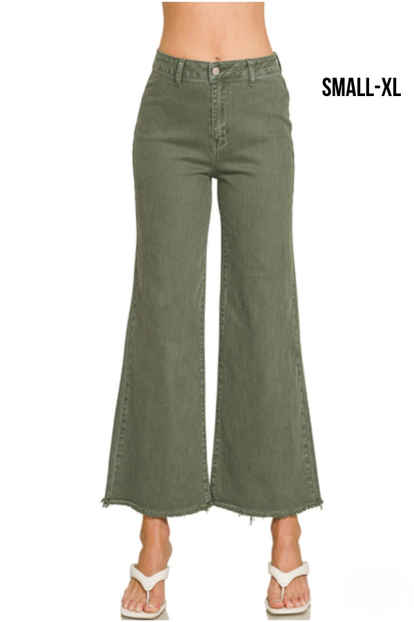 Back At It Pants 28" - Dark Olive