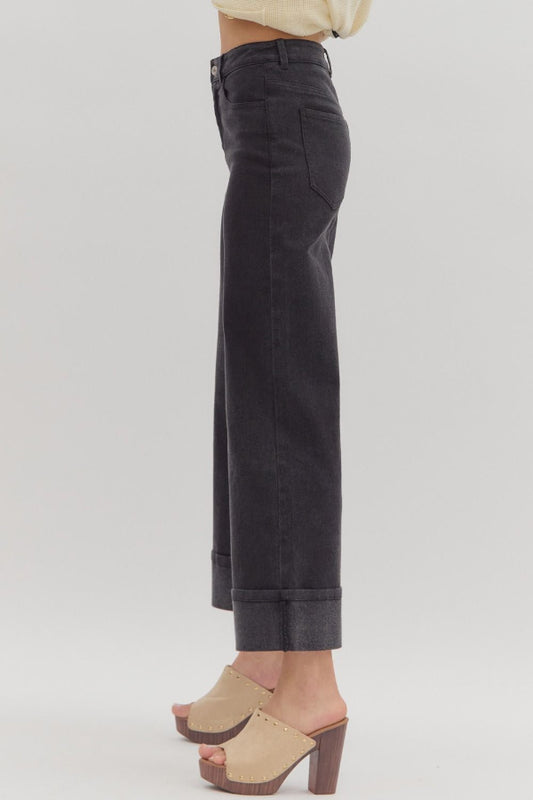 Cuffed Bottom Pants