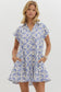 Blooming Dress- Blue