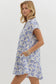 Blooming Dress- Blue