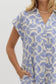 Blooming Dress- Blue