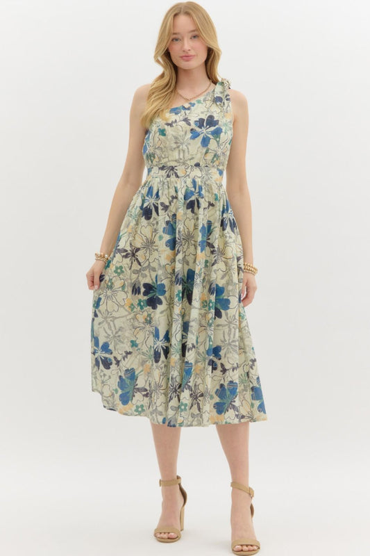 Fight the Moonlight Midi Dress