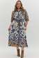 Botanical Midi Dress