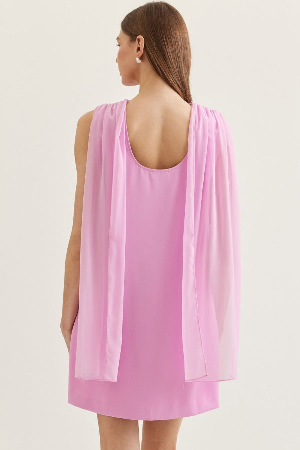Scarf Detail Dress - Shop Ravel