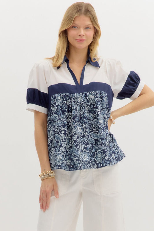 Print Mix Top