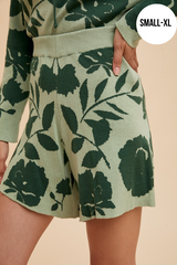 Green Florals Set- Bottoms