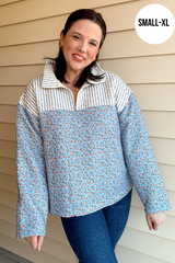 Cutesy Quilted Pullover