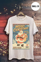 Merry Christmas Santa Graphic Tee