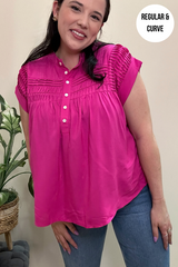 Easy Choice Top- Pink