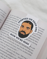 Magnetic Bookmarks- Drake