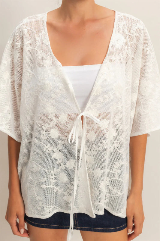 Lace Kimono - Shop Ravel