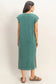 Dark Teal Midi Dress