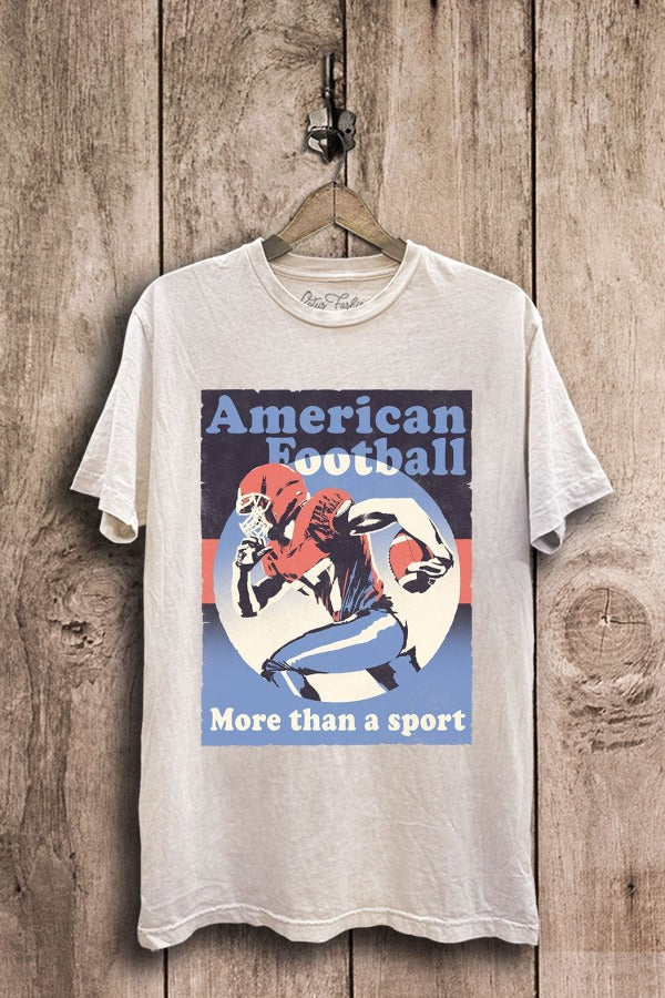 Lotus Fashion Shirts & Tops American Football Graphic Tee