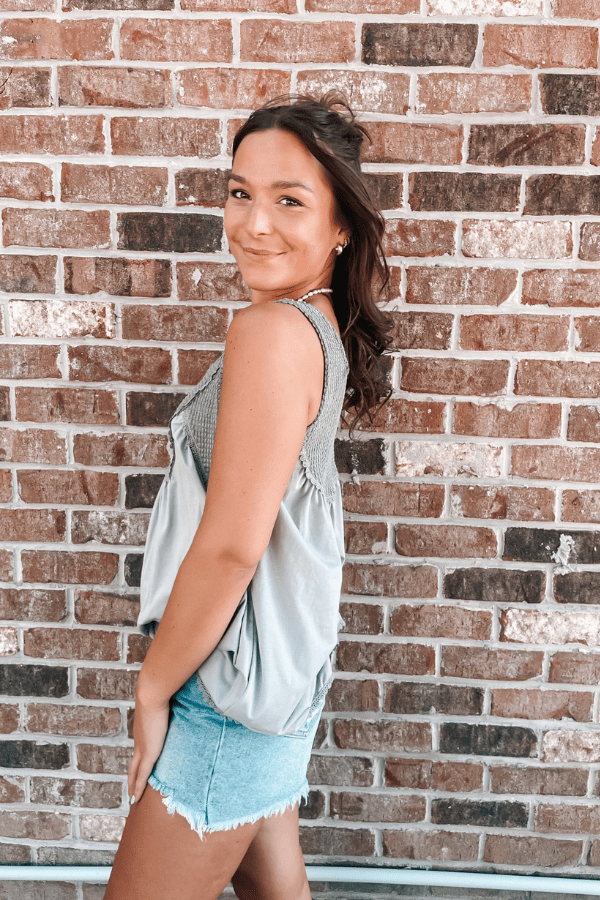 Shop Ravel Shirts & Tops Buckle Up Tank Top