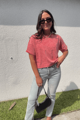 ZENANA Shirts & Tops French Terry Top