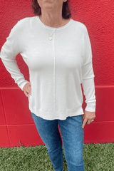 ZENANA Shirts & Tops Keep It Simple Sweater