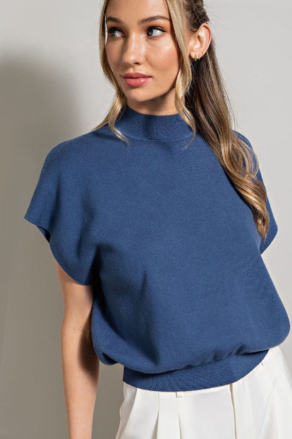 eesome Shirts & Tops Mock Neck Sweater