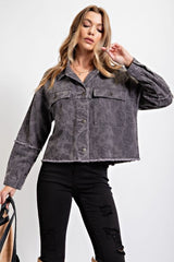 Easel Shirts & Tops Paisley Printed Jacket