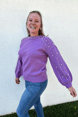 BiBi Shirts & Tops Pearl Details Sweater
