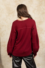 Very J Shirts & Tops Perfectly Cozy Top