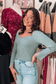 eesome Shirts & Tops Sweetheart Bliss Ribbed Knit Top