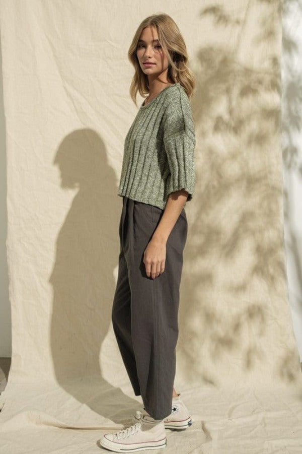 Papermoon Shirts & Tops Two-Toned Moment Sweater