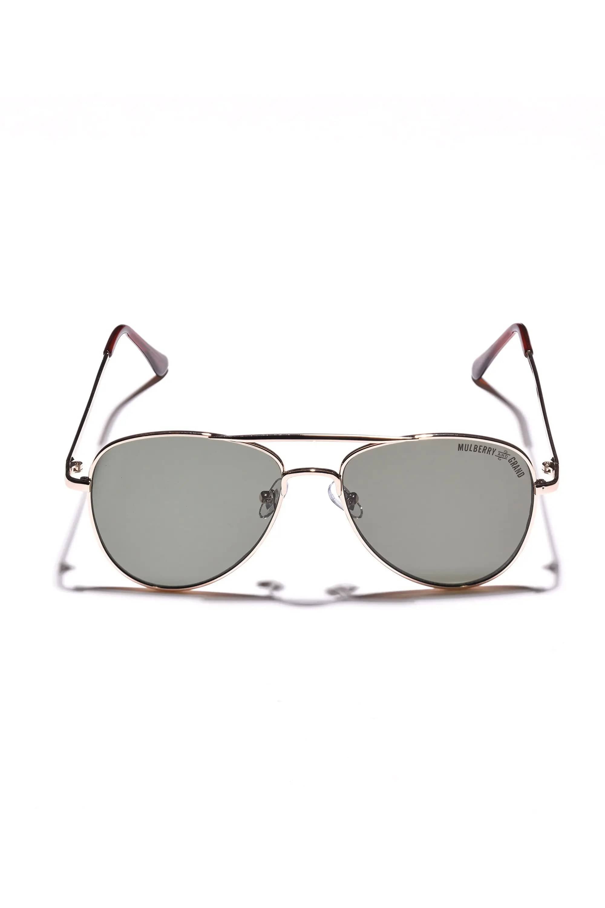 Mure and Grand Accessories Classic Aviator Sunglasses