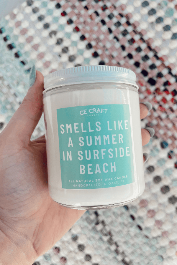 CE Craft Accessories Surfside Beach Candle