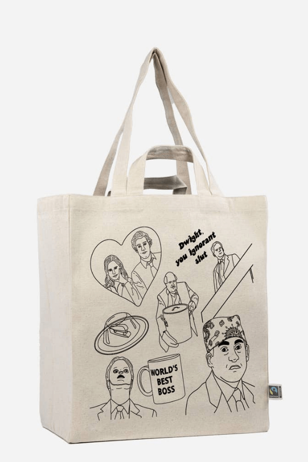 Party Mountain Paper Co Accessories The Office Tote Bag