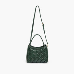 Like Dreams Accessories Woven Braided Top Handle Satchel