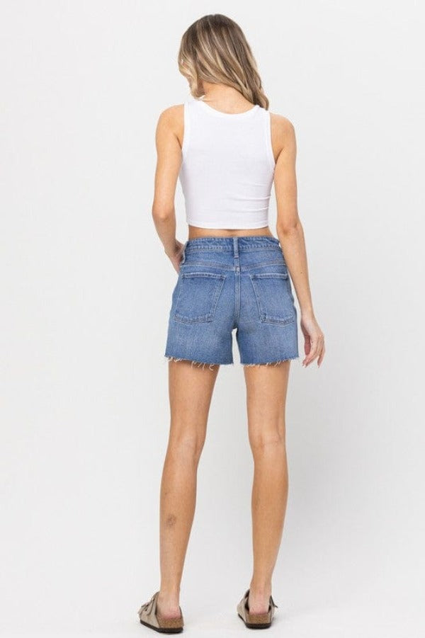 Jelly Jeans Bottoms High Rise Mom Shorts