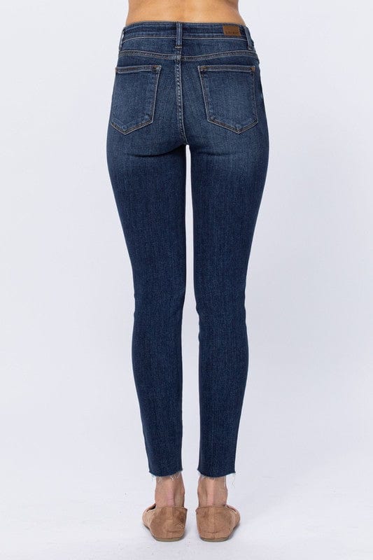 Shop Ravel Classic Buttonfly Cutoff Skinny Judy Blue