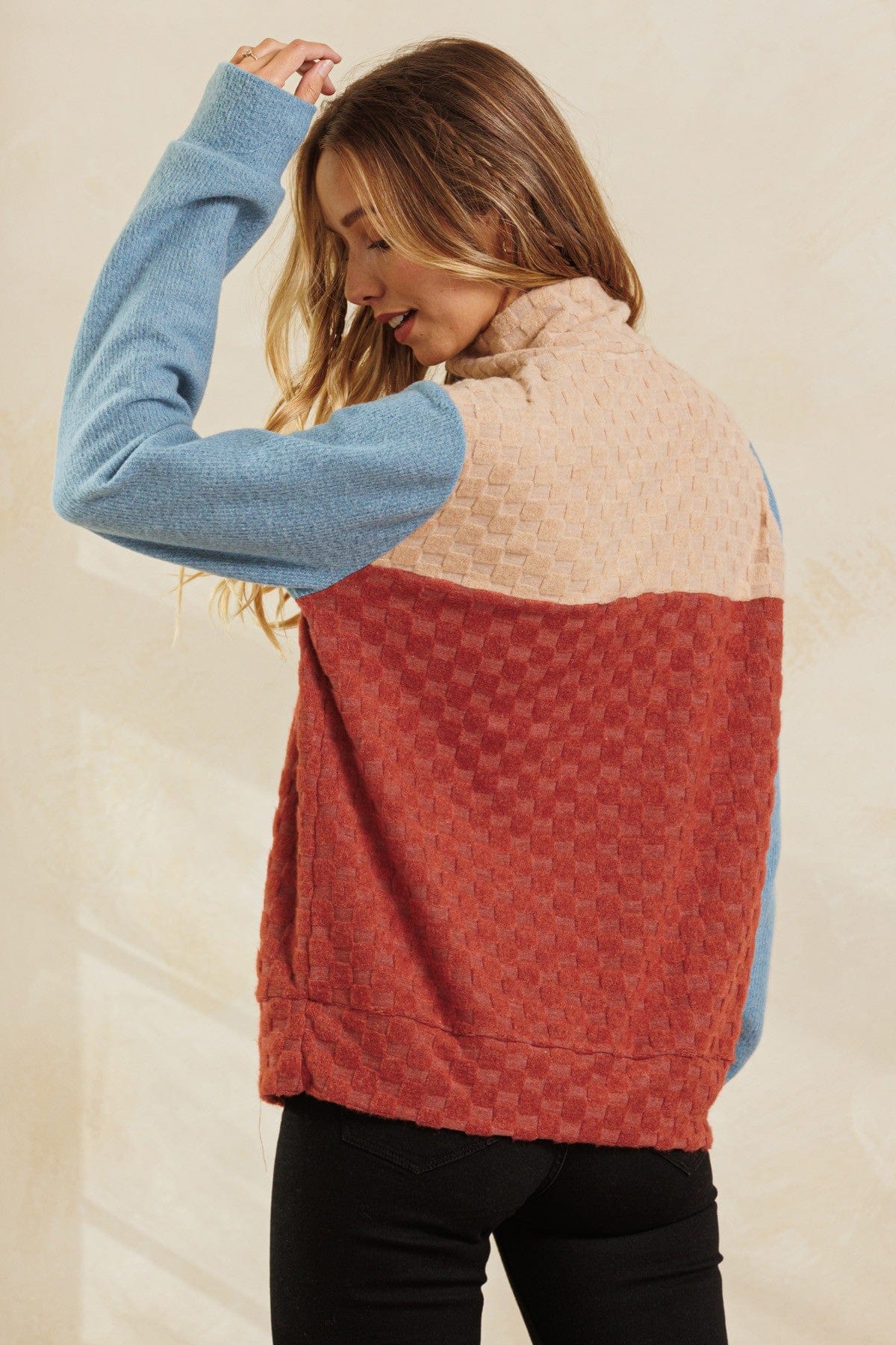 Ces Femme color block pull-over
